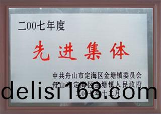 2007年度(du)先進集體(ti)